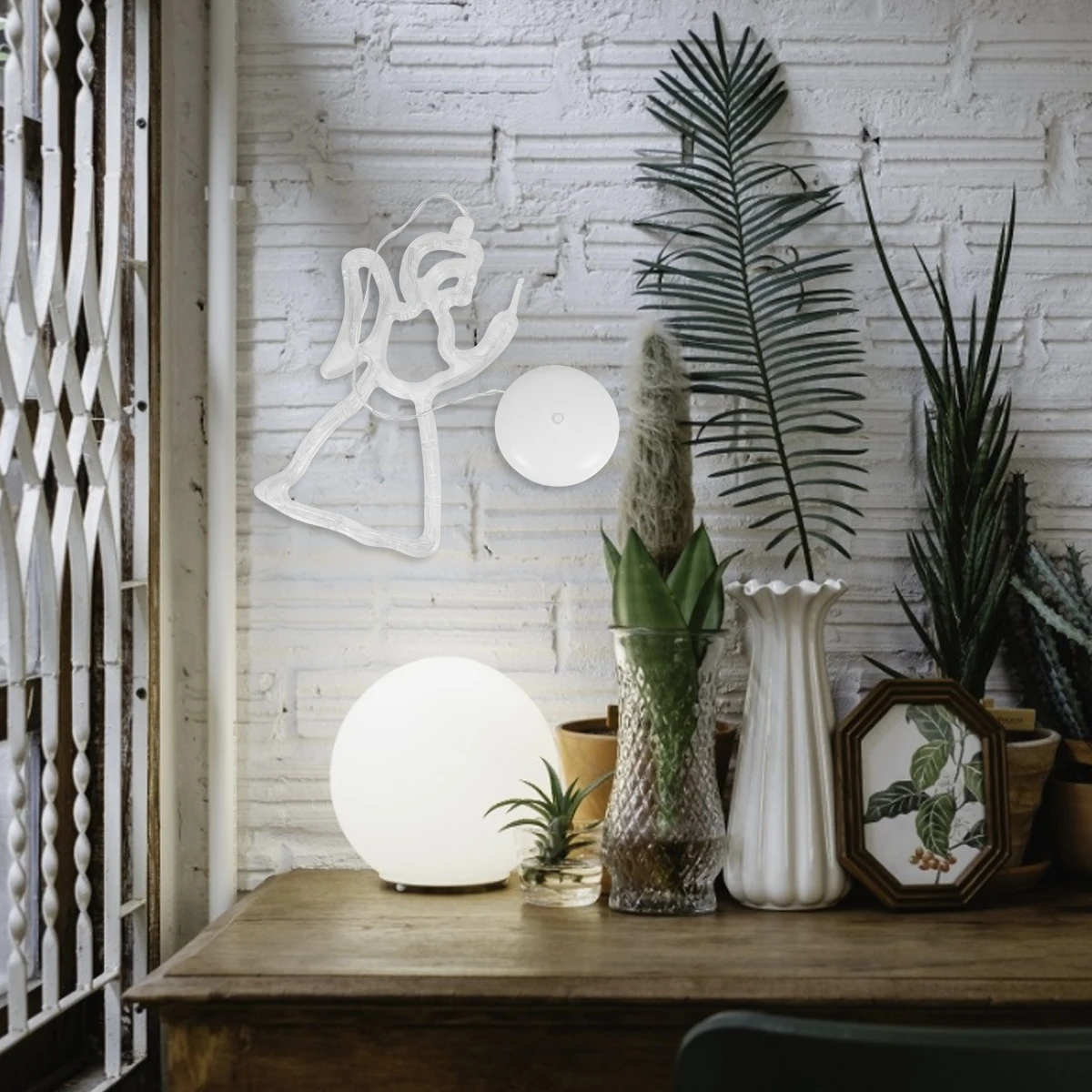 

Decorative Night Light Lamp Modern Creative Led Window Sucker Light For Bedroom Living Room Balcony Corridor Decoration