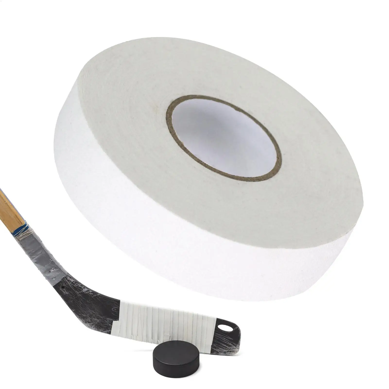 Hockey Stick Tape 1 Inch X 82 Ft Adhesive Wrap Waterproof Anti-Slip Golf Grip Tape For Hockey Baseball Softball Racket Golf Club