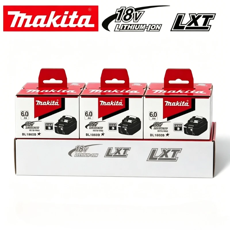 

100% Original Makita 18V 6.0Ah BL1860 - High Performance Lithium Battery for BL1850 BL1860B BL1850B LXT
