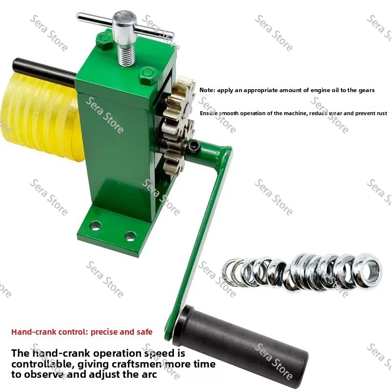 Jewelry Bending Hand Roller Roller Rolling Earrings Ring Shaping Repair Gold Silver Copper Iron Rubber Processing Equipment