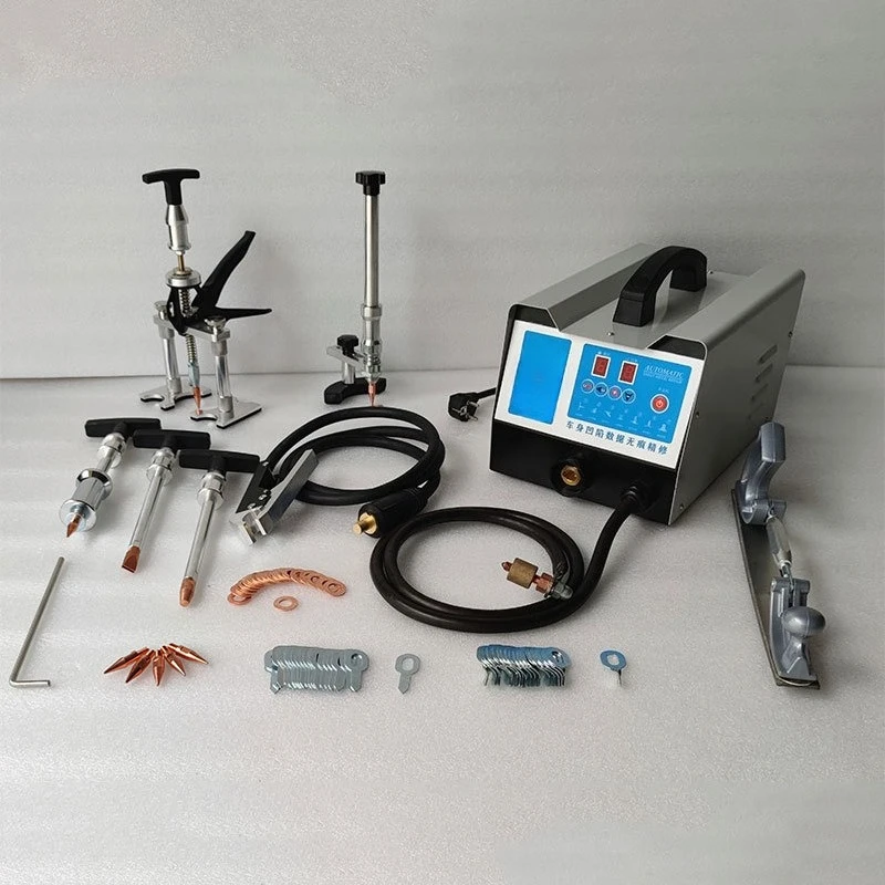 Auto depression repair tool, recovery sheet metal repair machine