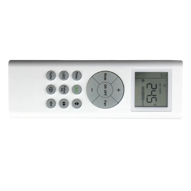 ABKN Remote Control RG66B9 BGEFU1 Replacement for Bryant Senville Midea AC Air Conditioner White ABS
