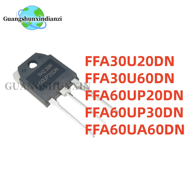 5PCS 100% NEW F30U20DN F30U60DN F60UP20DN F60UP30DN F60UA60DN FFA30U20DN FFA30U60DN FFA60UP20DN FFA60UP30DN FFA60UA60DN TO-3P