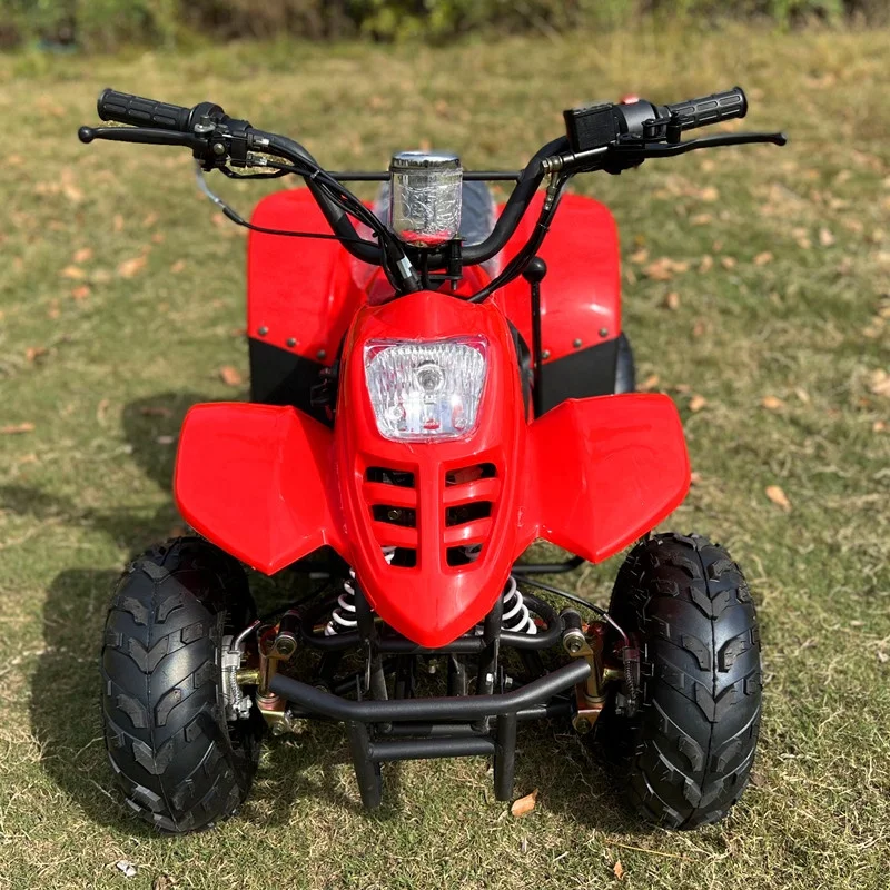Four Wheel ATV Quad Bike for Kids Automatic Transmission 110cc Engine Chain Drive