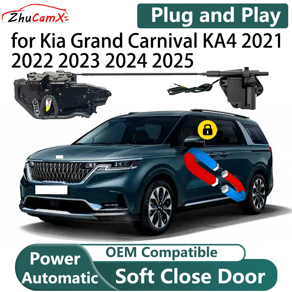 

for Kia Grand Carnival KA4 2021 2022 2023 2024 2025 Car OEM Electric Soft Close Door System Power Closing Door Latch Lock