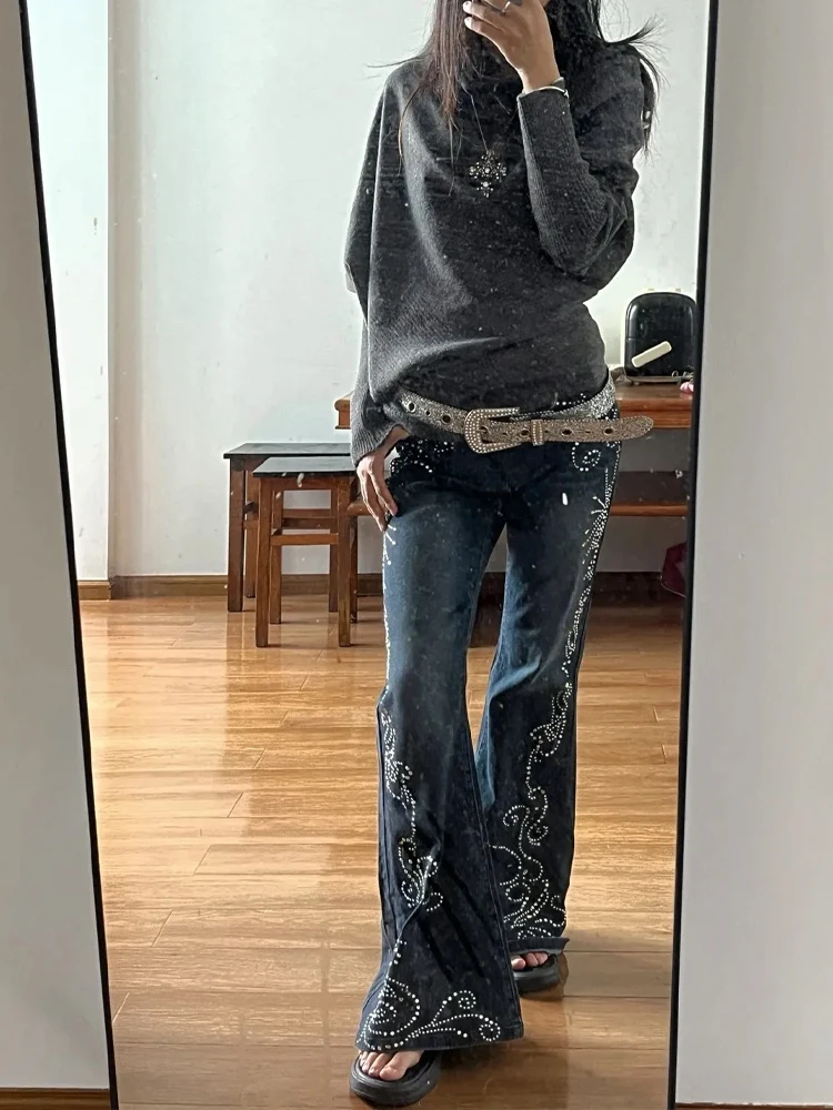 Top in maglia con maniche a pipistrello stile coreano da donna 2025 Autunno Inverno Nuovo maglione estetico Y2K a maniche lunghe a strati