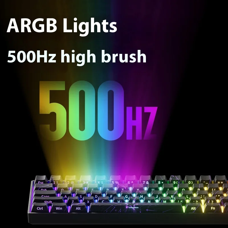 AKKO MONSGEEK FUN60 Customized Magnetic Switch Gaming Keyboard Support 8K Polling Rate SOCD 0.01RT DKS MT TMR E-sport Keyboard