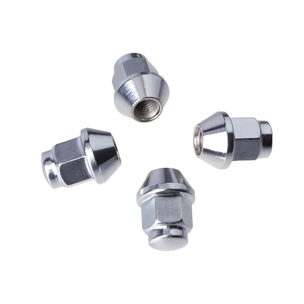 4 قطعة M10x1.25/M12x1.5 العروة الجوز محور عجلات الجوز ل Huansong HS ATV سكوتر عربات التي تجرها الدواب UTV دراجة رباعية مركبة موتو سبائك الألومنيوم حافة عجلة