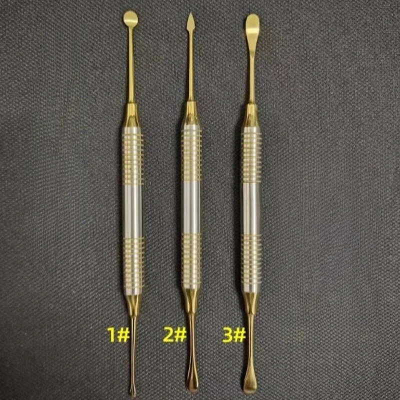 

3Pcs/Set Dental Implant Periosteal Separator Stainless Steel Gingival Flap Double Separator Oral Instrument Implant