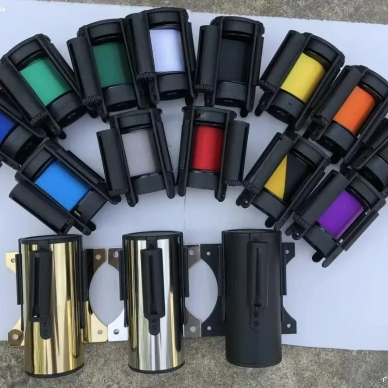 شريط حاجز قابل للسحب جديد يُثبت على الحائط بطول 3 أمتار، شريط حدود لنظام التوجيه #4