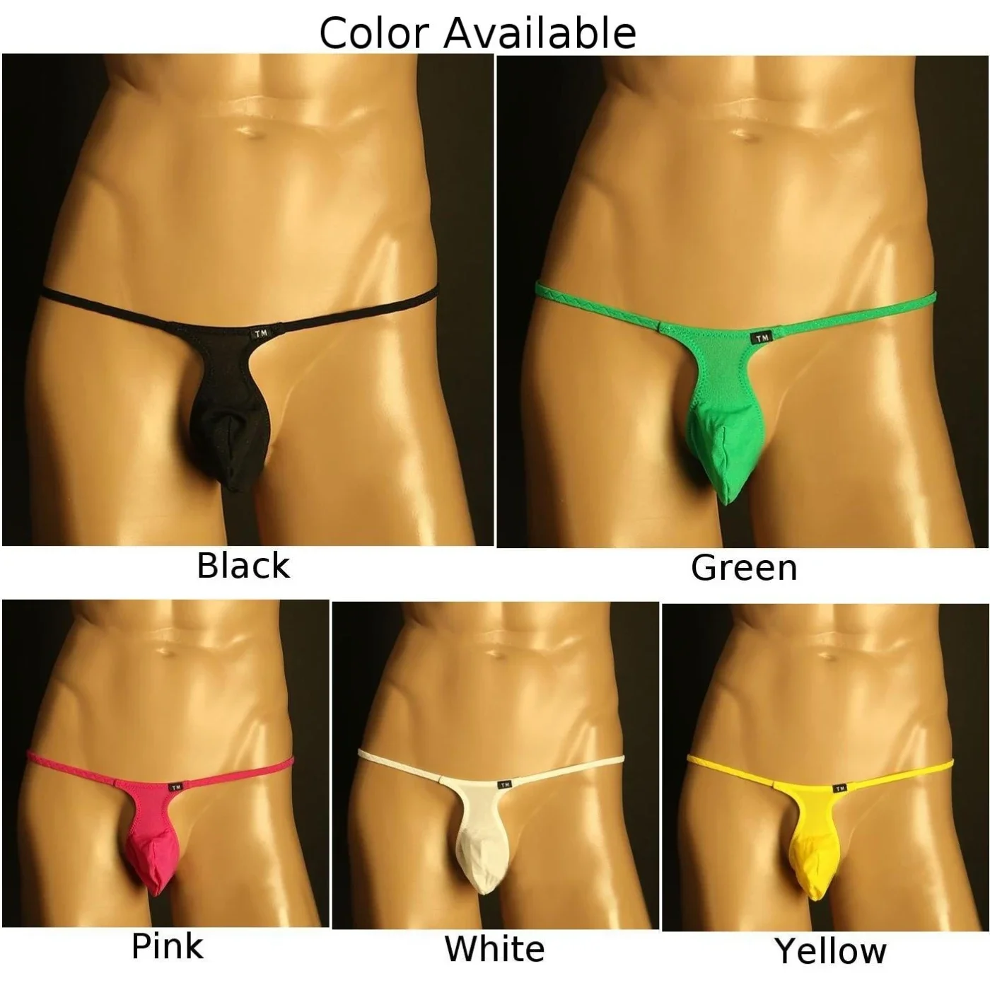 Mens Sissy Ice Silk G-String Underpants Bulge Cock Pouch Thong Panties T-Back Briefs Breathable Bikini Underwear Erotic Lingerie