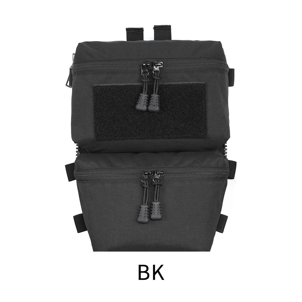 

FERRO STYLE Back Panel Double Pouch Tactical Pouch Bag Airsoft Quick Release Molle Plate Carrier War Game Outdoor Gear FCPC V5