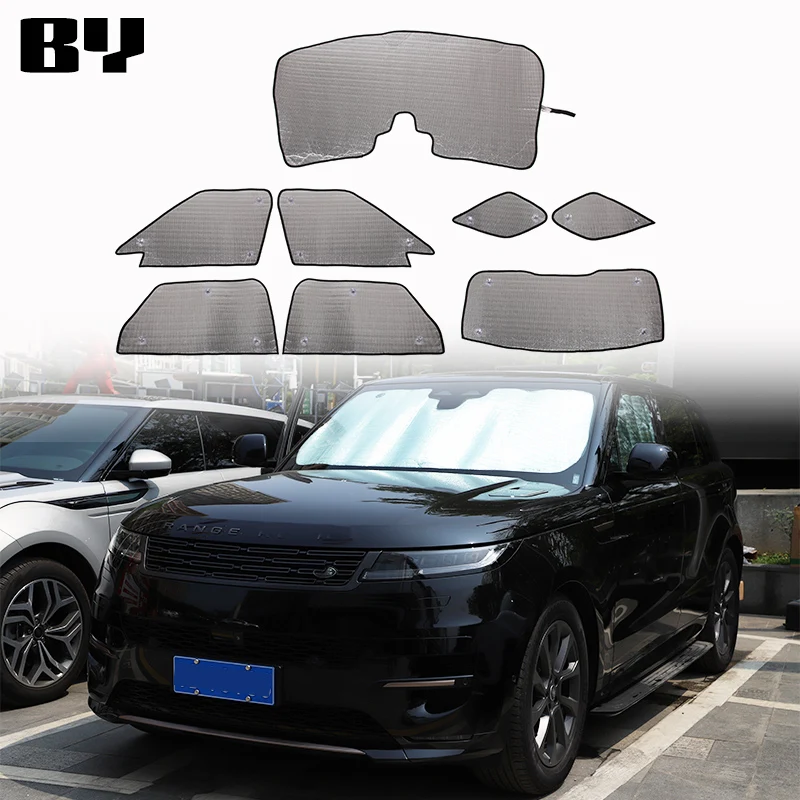 

Car Sun Shade UV Protection Windshield Visor Front Windshield Sunshade Cover For Land Rover Range Rover Sport L461 2023-2024