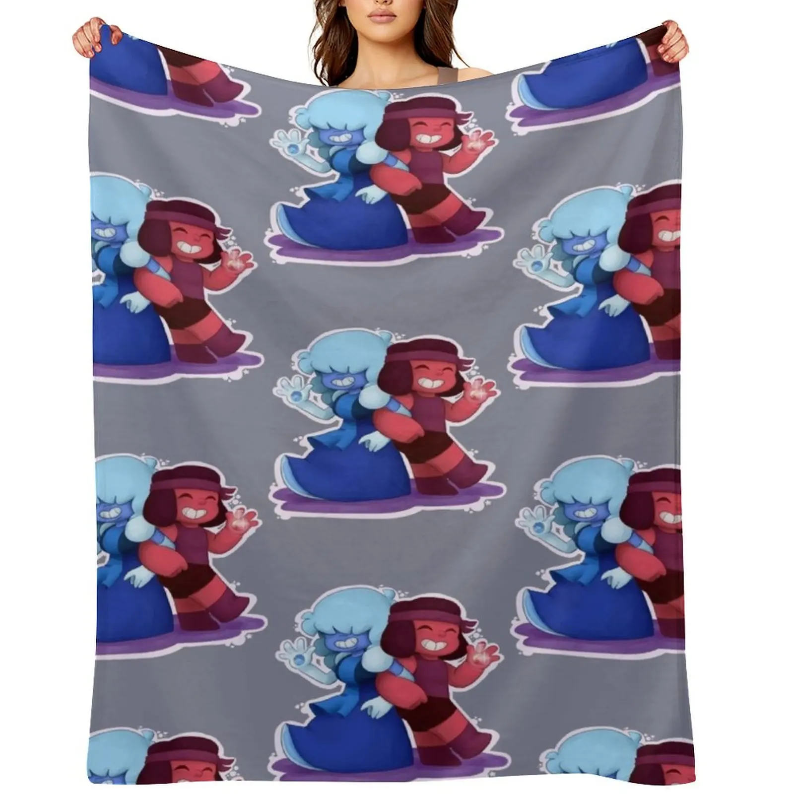 

little shining gems Throw Blanket for sofa wednesday Camping Soft Blankets