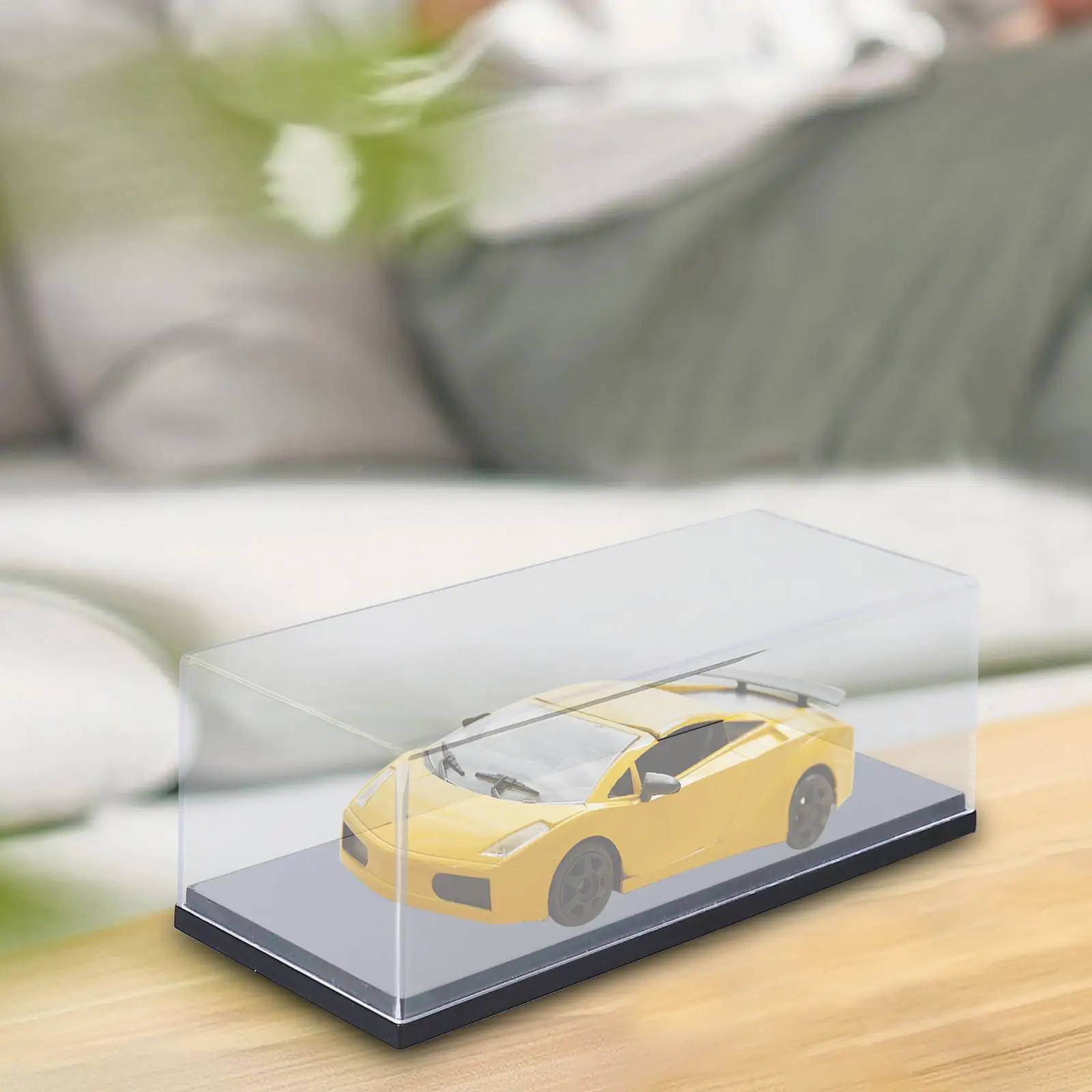 1:43 Scale Acrylic Clear Display Case Protection Stackable Organizer Showcase Countertop Box for Collectible Arts Figure