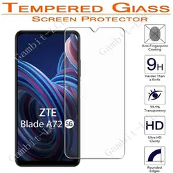 For ZTE Blade A52 A72 4G 5G V40 Pro Vita Nubia Red Magic 7 7S  Z40S A31 Lite A71 A51 Screen Protector Tempered Glass Film Cover
