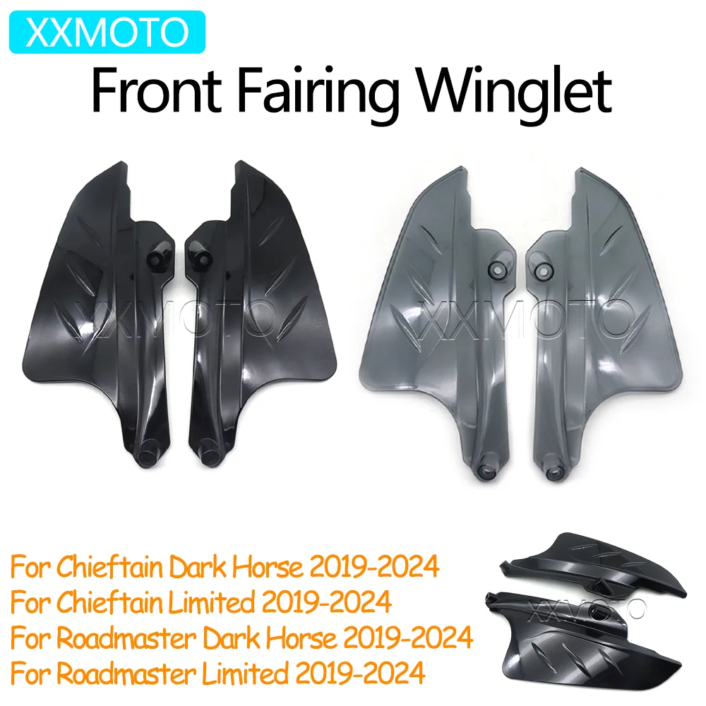 

For Indian Chieftain Roadmaster Dark Horse Limited 2019-2022 2023 2024 Motorcycle Fairing Wind Deflectors Spoiler Deflector