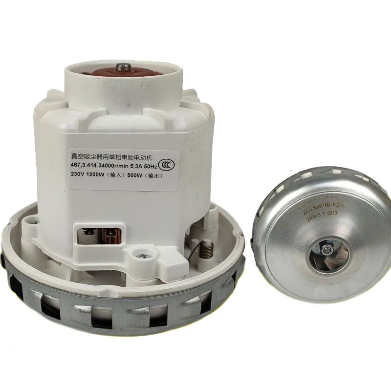 Replacement Motor for CT26/36L Vacuum Cleaner, Dry Grinder Dust Collector Motor 220V