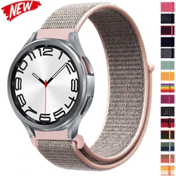 20mm 22mm Nylon Loop Strap For Samsung Galaxy Watch 4/5/6 Classic Amazfit GTS 4/GTR Bracelet Belt Huawei Watch4/3 Pro GT3-2 Band