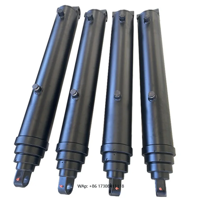 Telescopic Hydraulic Cylinder for Dump Truck Custom Hoist