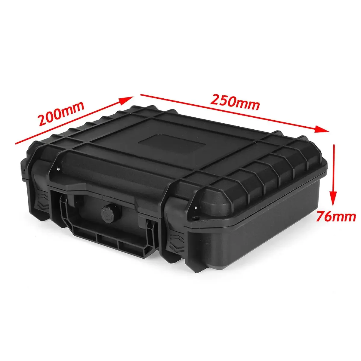 Imagem -04 - Impermeável Segurança Instrumento Tool Box Shockproof Storage Toolbox Selado Mala de Ferramentas Resistente ao Impacto Mala Esponja Proteção