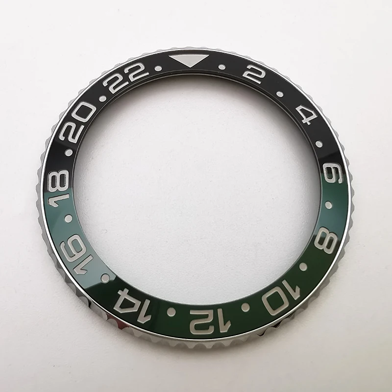 Top Quality Ceramic Watch Bezel Insert For GMT 126720VTNR, Watch Parts Aftermarket Replacement