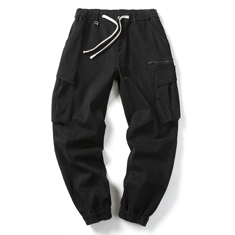 カーボンブラッシュド 350gsm 弾性ツイル生地パンツ ヘビーウェイト ウォッシュド 3Dテーラード ワークウェア カーゴ ジョガーパンツ 秋冬用