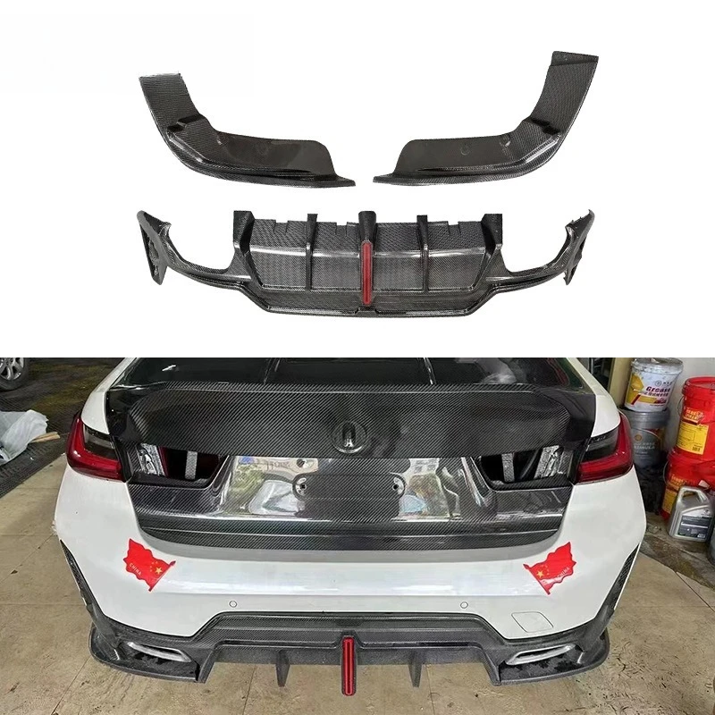 Rear lip modified rear bumper rear shovel tail lip diffuser steam parts