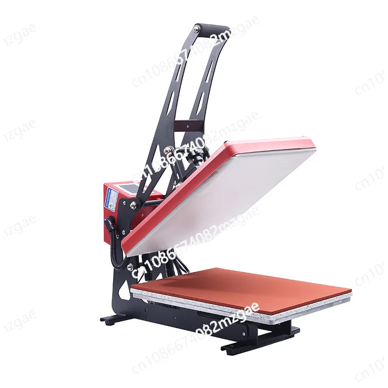 33 * 45CM vertical U-shaped base hot stamping machine, high-pressure flat hot stamping machine, printed T-shirt logo