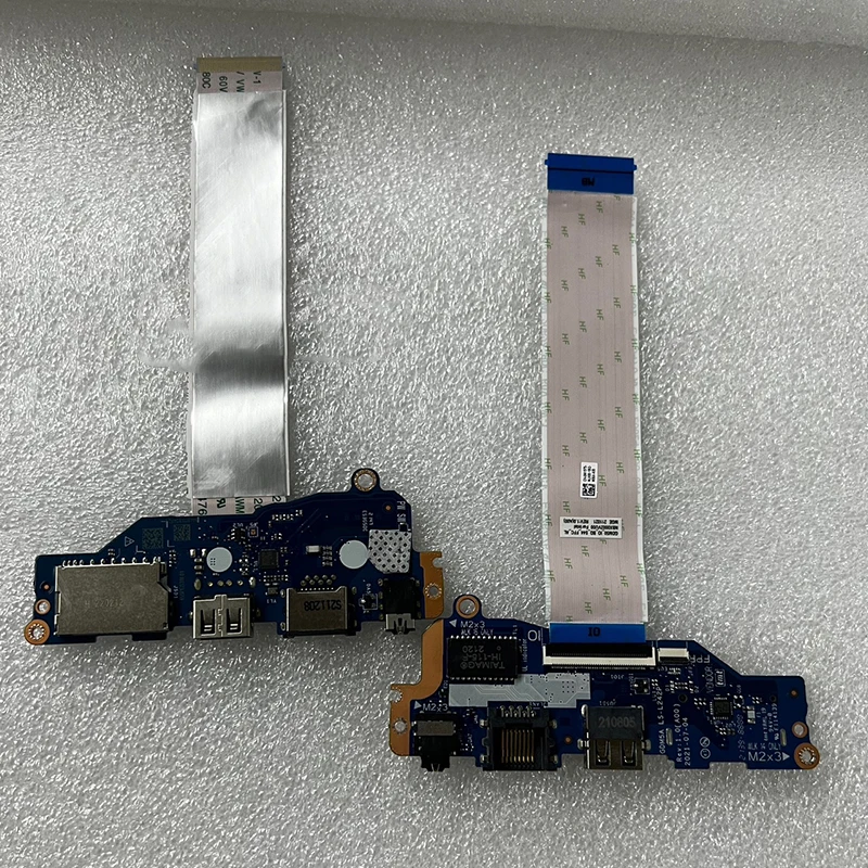

LS-L242P новая Оригинальная для Dell Vostro 3510 3515 Кнопка питания ноутбука USB аудиоплата с кабелем Высокое качество 100% Протестировано