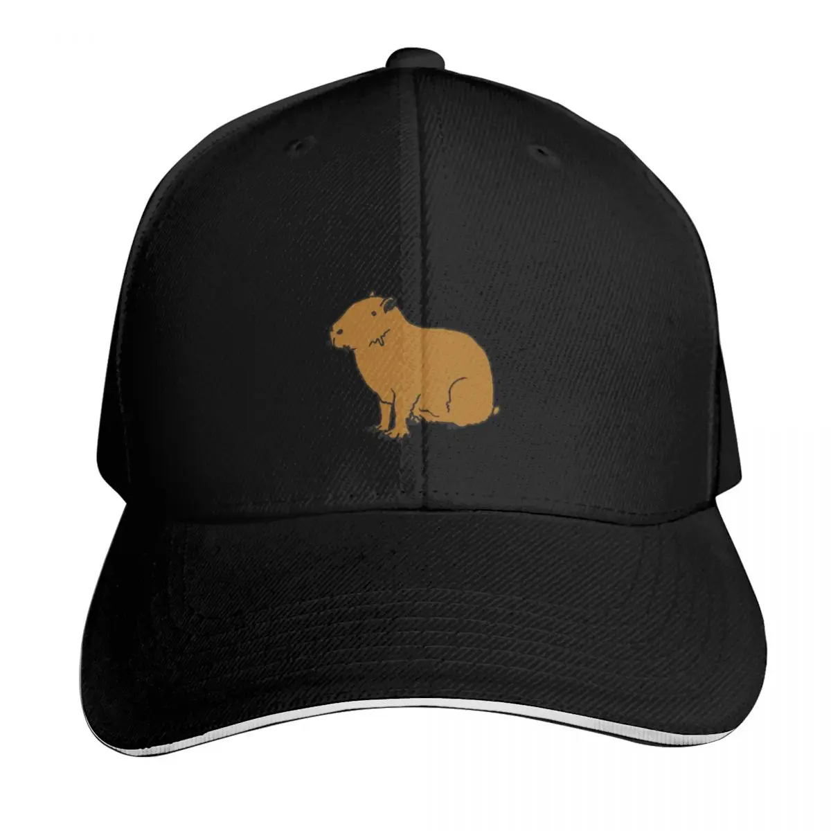 

Capybara Baseball Cap sun hat fishing caps man luxury caps Anime Hat Luxury Woman Men's