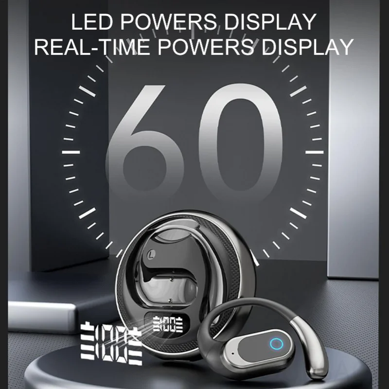 أحدث سماعات أذن مفتوحة بخاصية إلغاء الضوضاء سماعات أذن واضحة للمكالمات فوق الأذن سماعات أذن للرياضة للعبة السفر تجريب الدراجات النارية #5