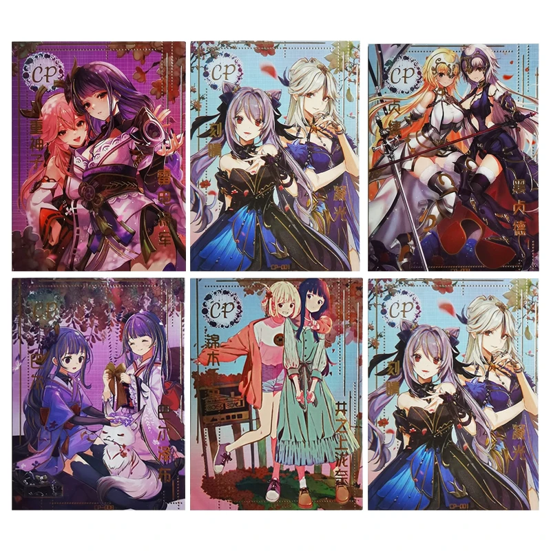 

Anime Goddess Story CP series Beelzebul Kamisato Ayaka Jeanne d'Arc Nishikigi Chisato collection card Christmas birthday gift