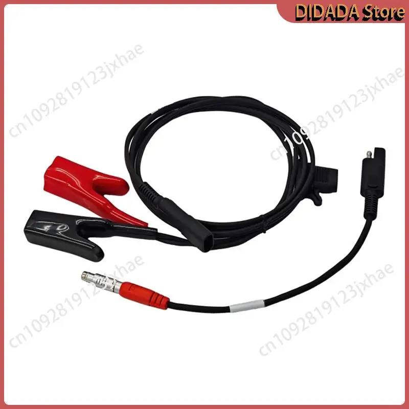

N82R 5Pin A00302+ A00400 External Power Cable With Alligator Clips For Trimble For Topcon Total Stations GPS Hiper