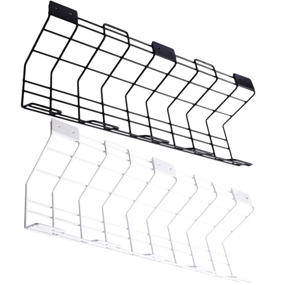 

2Pcs Under Desk Cable Organizer Tray Large Capacity Wire Management Holder for Office Home Computer Room Workspace
