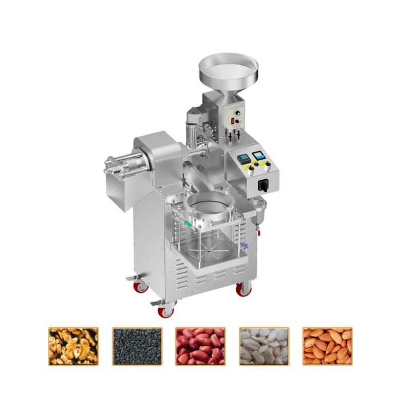 Oil Press Machine Seed Extractor Flax Sunflower Vacuum Filter Commercial Extract