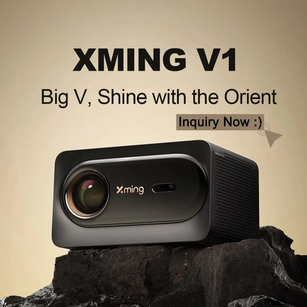 Formovie Xming V1 Projector Portable Mini LED Projector  800 CVIA Lumens 1080P Beamer