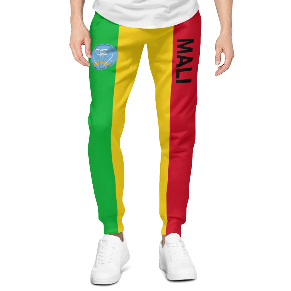 Mali Flag Mens Sweatpants with Pockets Joggers for Men Sports Casual Sweat Pants With Drawstring