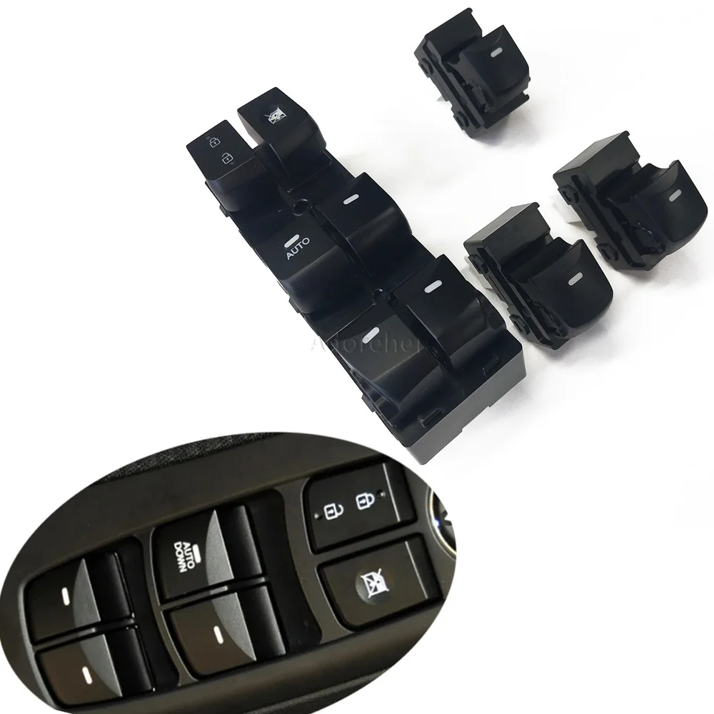 

High Quality Front Rear Left Right Car Electric Power Window Master Switch for Hyundai Elantra Lang Move 2012-2016 93570-4V000