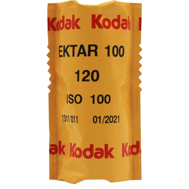 Kodak Film profesional Kodak Ktar 100 120 Film negatif warna ISO 100 untuk kamera Film 120 (waktu kedaluwarsa: 12.2023)