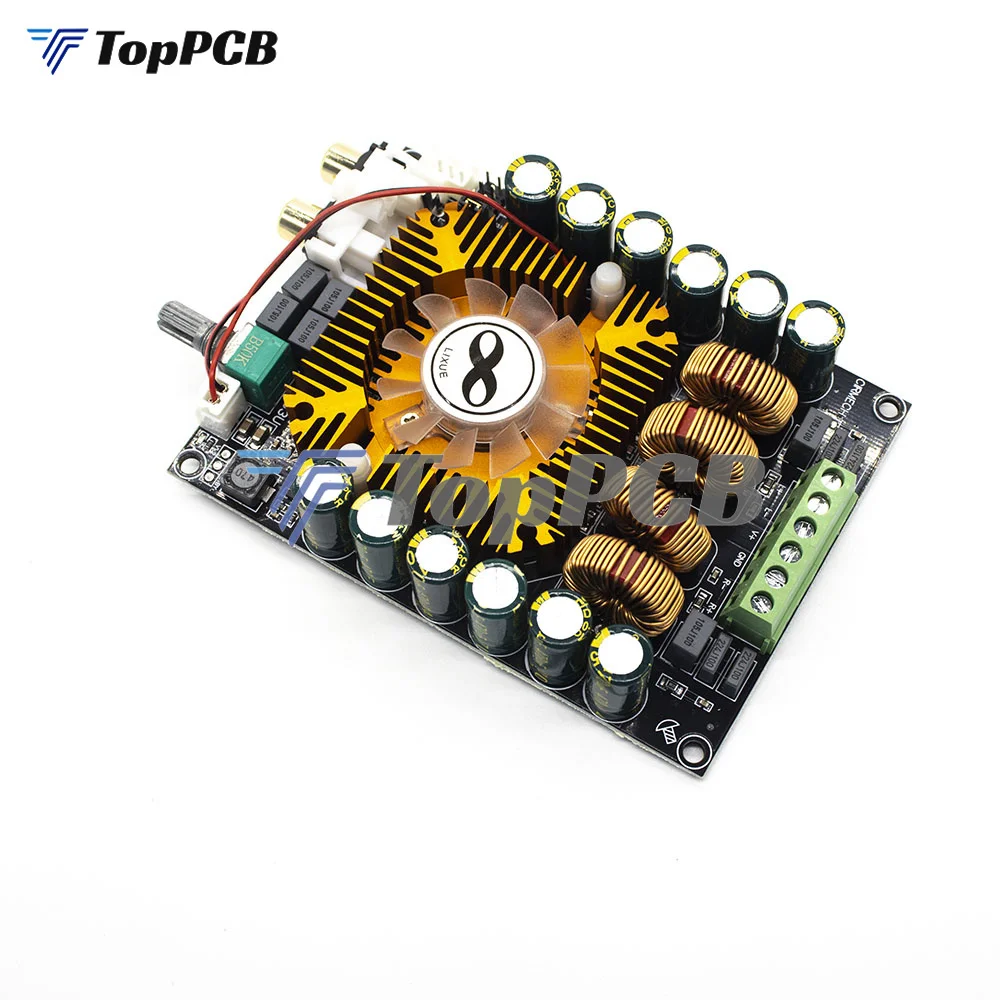 TDA7498E High Power Digital Power Amplifier Board 2.0 HIFI Stereo 160W*2 Support BTL220W DC 12-32V