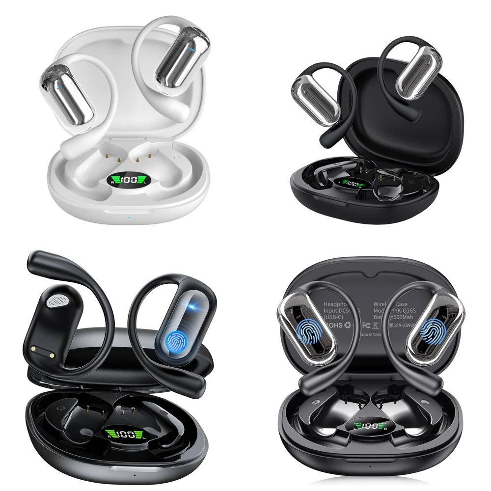 

UYUXIO OWS Wireless Earbuds AI Language Translation Headphone with 144 Online Languages Real Time Translator Earbuds for Travel