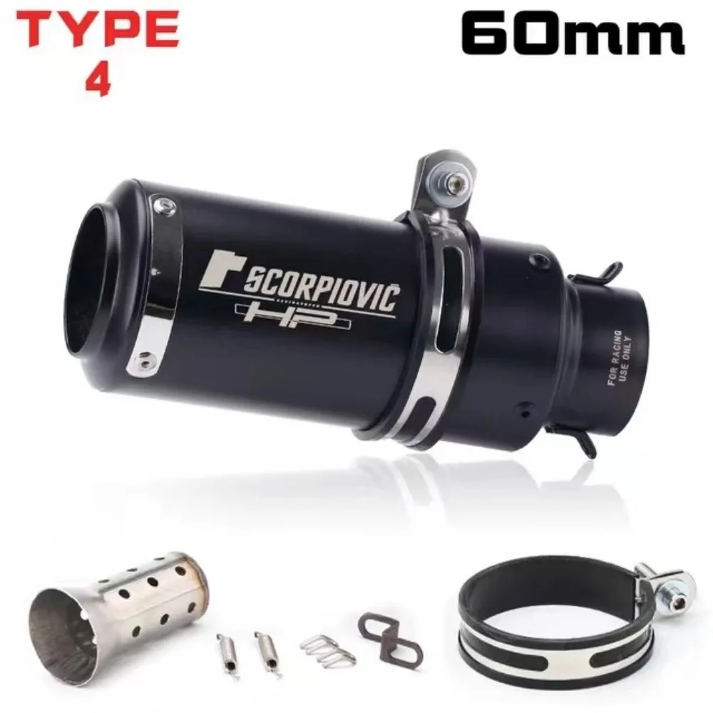 Universal, 51mm, 61mm Exhaust For Motorcycles, Dirt Bike, Atv, Removable, Db Killer, Exhaust Tips - view 5