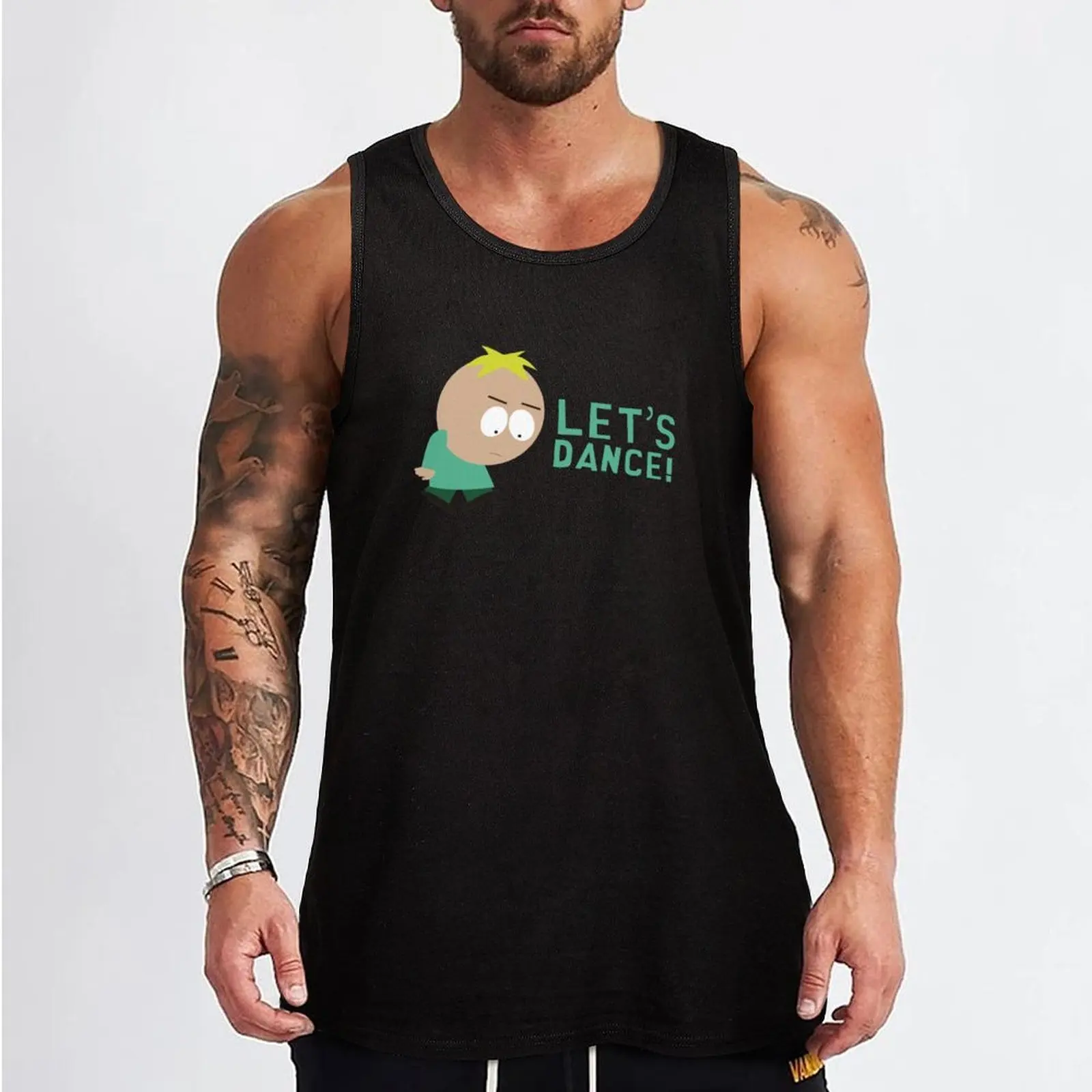 Butters South Park Dance Tank Top Athletic Cut Tank Top Gym Workout Sleeveless Shirt