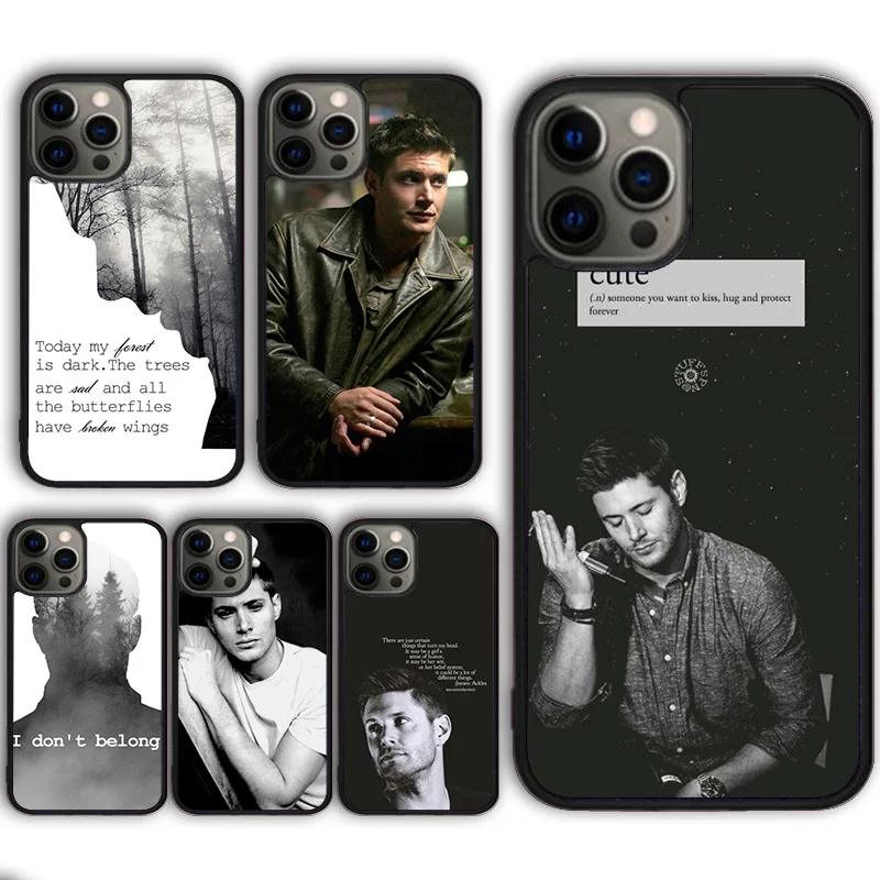 dean winchester supernatural Phone Case for iPhone 16 15 SE2020 13 14 11 12 Mini Pro Max 6 7 8 Plus  coque fundas Shell