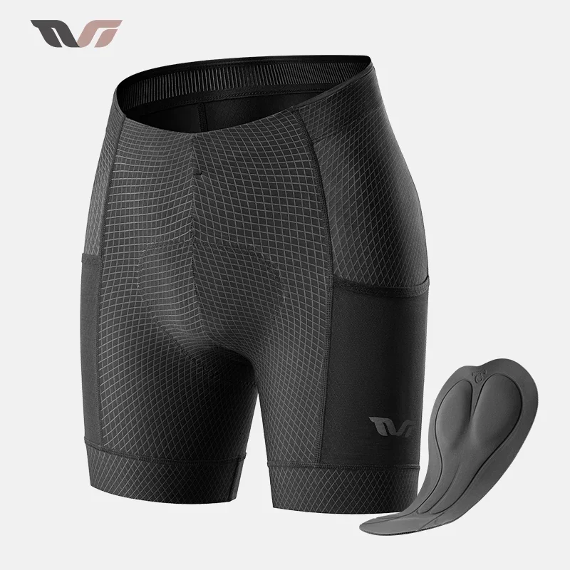 

ROCKBROS TVI Series Cycling Shorts Womens Bicycle Shorts Summer Road Bike Short 2 Pockets Sports Biking Shorts 7 Hours Riding