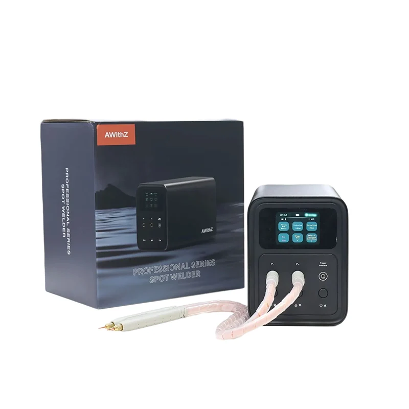 Awithz P120D nouvelle Machine à souder Portable écran LED réglable batterie soudeuse par points pour métal de 2mm