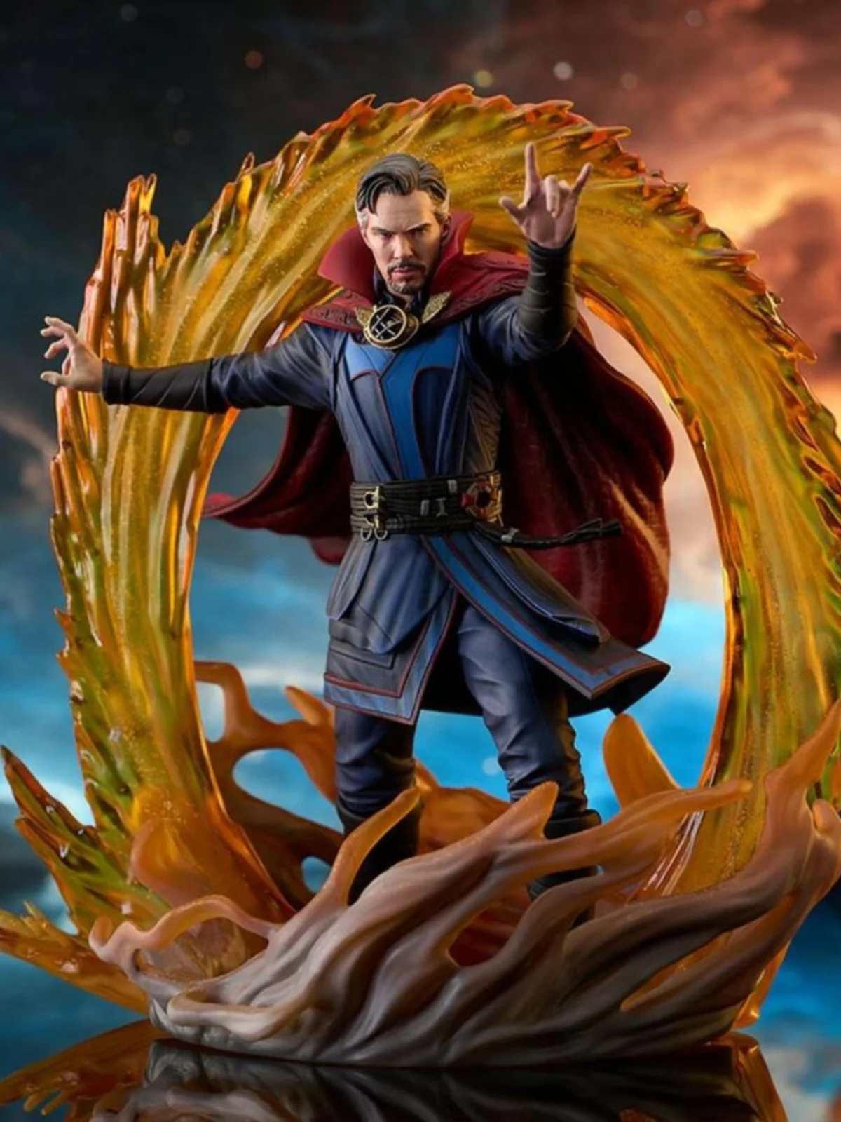 Diamond Select Toys Stock The Marvel Art Gallery Series Doctor Strange 2 Film Version Pvc Statue Send Children Childhood Gift Co