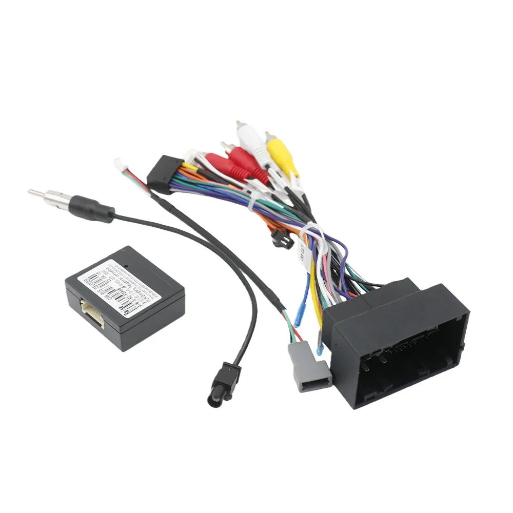 16Pin Wiring Harness Adapter Canbus Box for Citroen Jumper Peugeot Boxer 2011-2022 Car Radio Power Cable Decoder