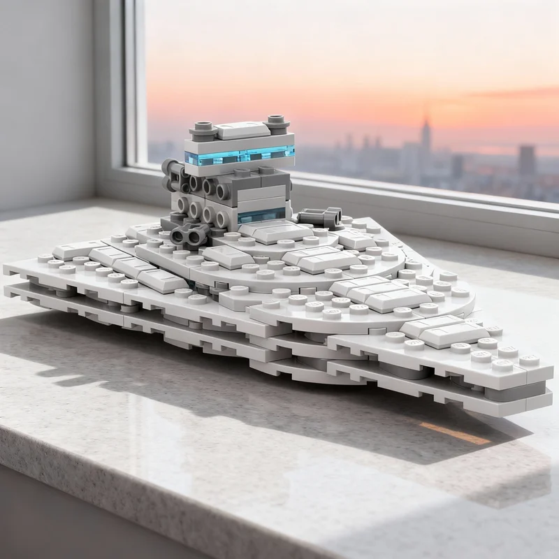 

231pcs MOC Imperial Class Star Destroyer Battle Model Building Blocks Toy Gift Creative Display Collectible Desk Premium Adult